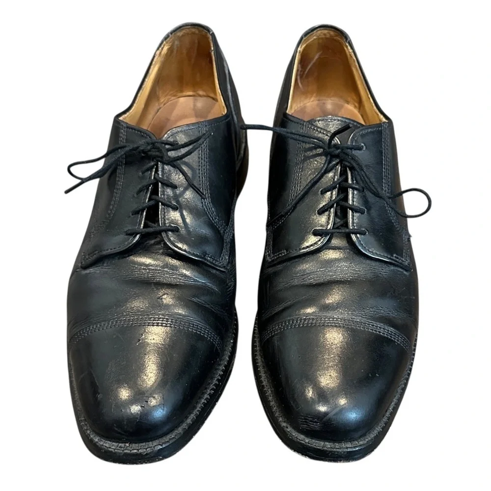 Allen Edmonds Hampstead Cap Toe Oxford Dress Shoes Black Men’s 9.5 D USA Made